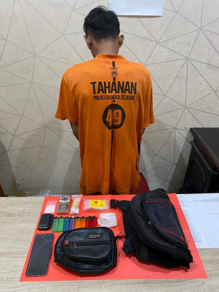 Polres Basel Berhasil Ungkap Peredaran Narkoba Jenis Sabu Di Desa Rias