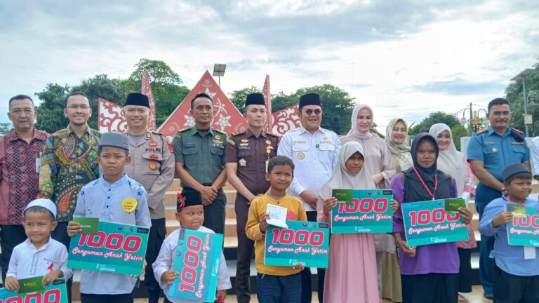 1000 Anak Yatim Piatu Mendapatkan Santunan Dalam Pesona Kemilau Senyum Di Basel
