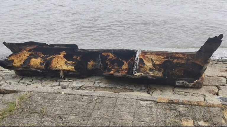 Gagal Selundupkan 7 Ton Timah, Kapal Kayu Diduga Dibakar untuk Hilangkan Jejak di Perairan Mentok