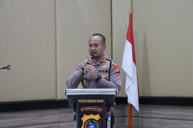 Kapolres Bangka Barat Imbau Masyarakat Jaga Toleransi dan Keamanan Selama Ops Lilin Nataru 2025
