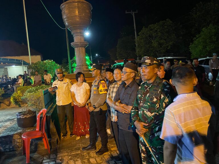 Patroli Gabungan Skala Besar Polres Bangka Barat Pastikan Ibadah Natal 2025 Aman dan Lancar