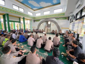 Peringati Isra Mi’raj, Kapolres Bangka Barat Ajak Personel Jadikan Tugas sebagai Ladang Ibadah