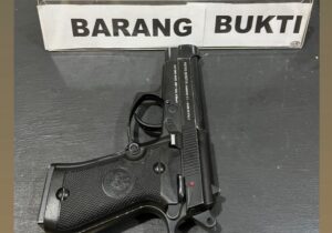 Todongkan Senjata Api Kepenjaga Toko di Desa Puput, Seorang Pria Berhasil Diamankan Polsek Jebus