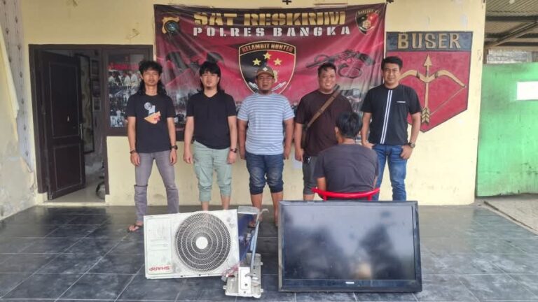 Polres Bangka Ungkap Kasus Pencurian dengan Pemberatan dalam Operasi Pekat Menumbing 2026