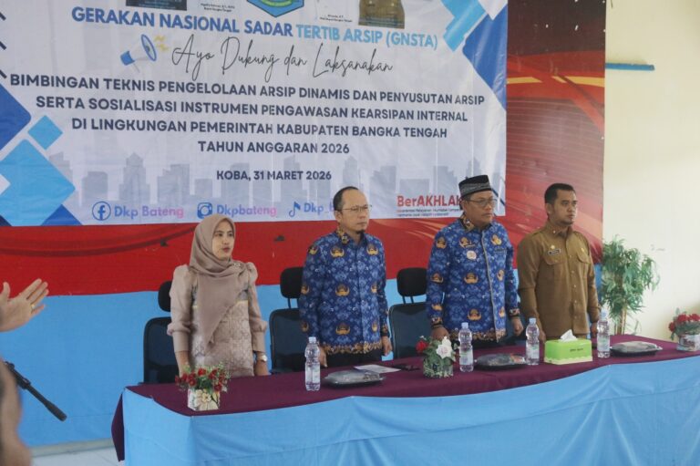Gerakan Sadar Tertib Arsip: Strategi Pemkab Bangka Tengah Tingkatkan Pelayanan Publik