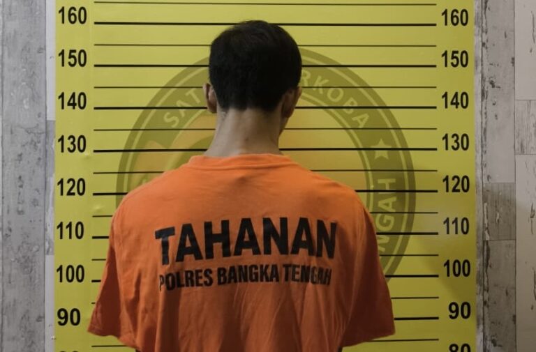 Simpan Sabu Sebanyak 27 Paket , Warga Kurau Timur Ditangkap Satnarkoba Polres Bateng